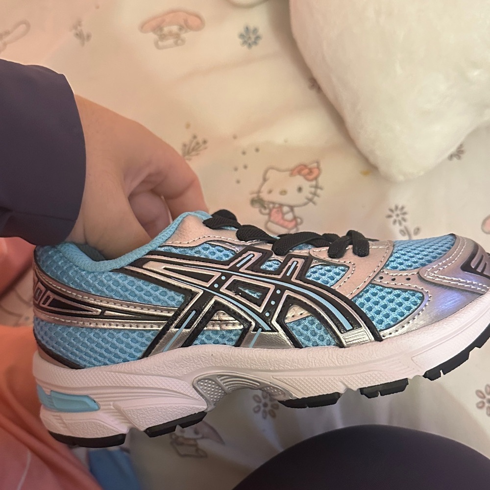 Asics Kids Sneakers - Blue and Black